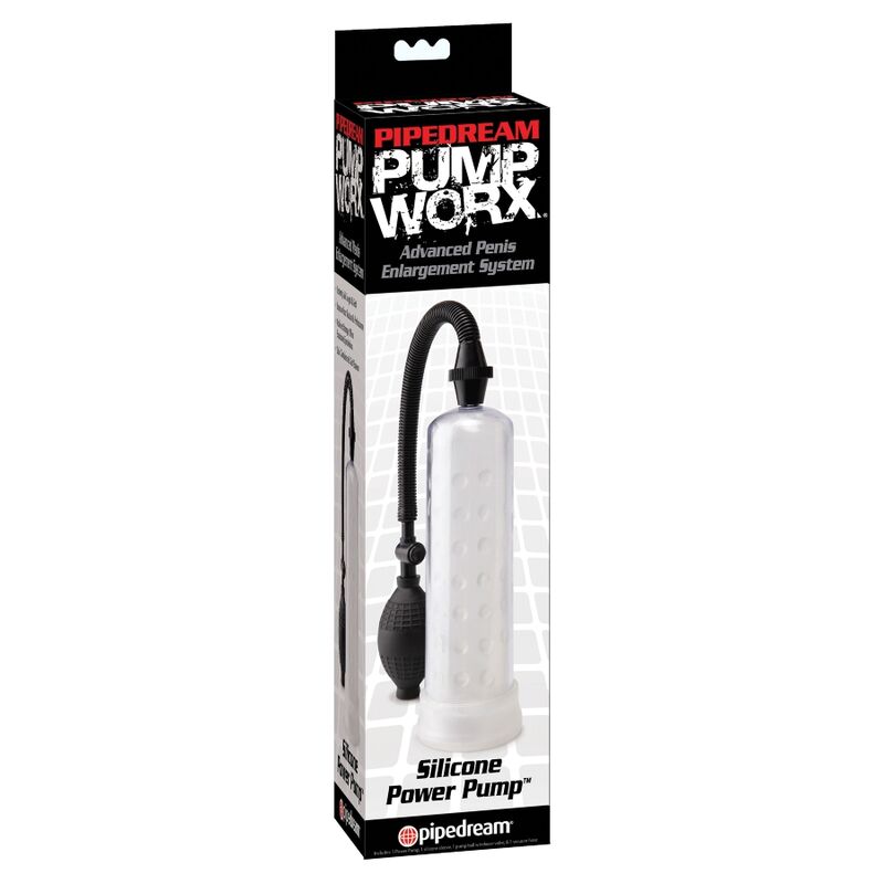 Pipedream — Pompe Power, coloris transparent