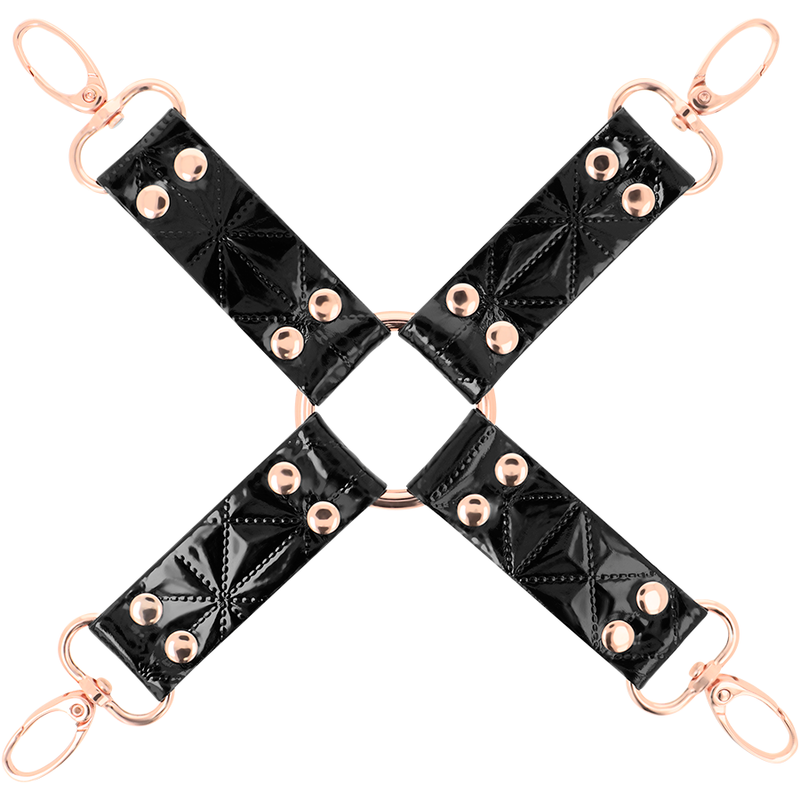 Begme Black Edition - Cravate en Simili Cuir
