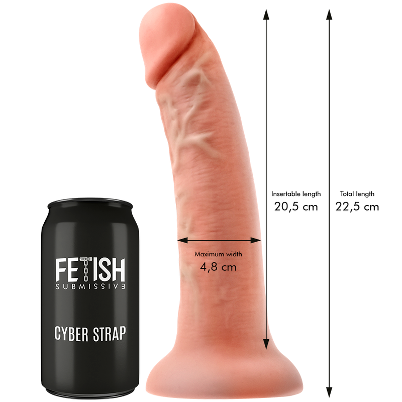 Fetish Submissive — Cyber Strap L : harnais gode télécommandé