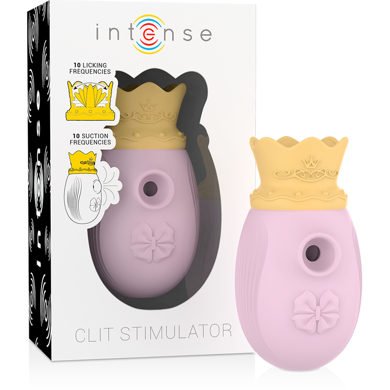 Stimulateur clitoridien Intense Licking, rose