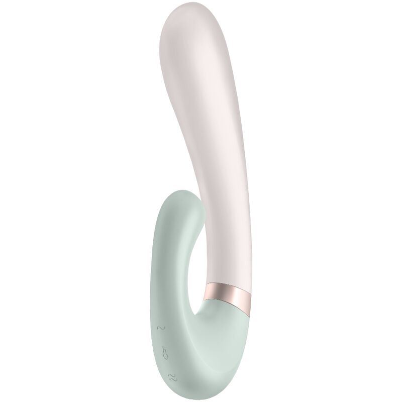 Vibromasseur Satisfyer Heat Wave, coloris blanc