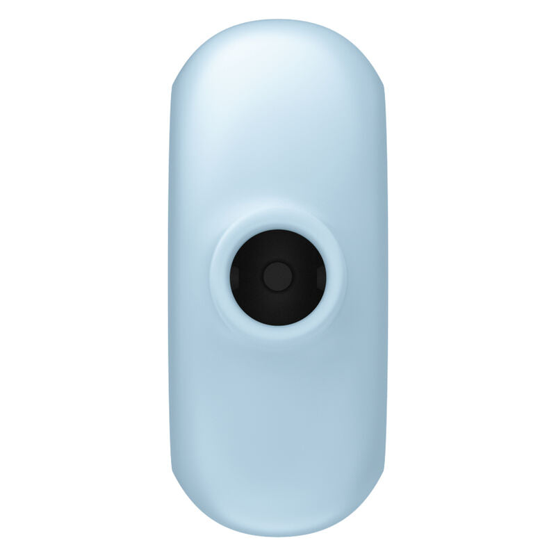 Satisfyer — Pro To Go 3: stimulateur air pulsé & vibrant bleu