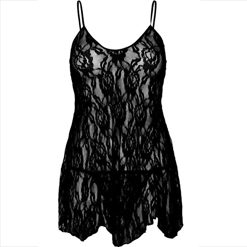 Leg Avenue — Nuisette Flower en dentelle
