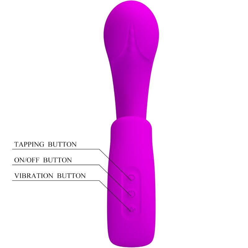 Pretty Love — Vibromasseur rabbit Sibel Sibel Clitoris, coloris violet