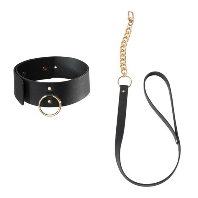 Bijoux Indiscrets — Maze : collier avec bracelet noir