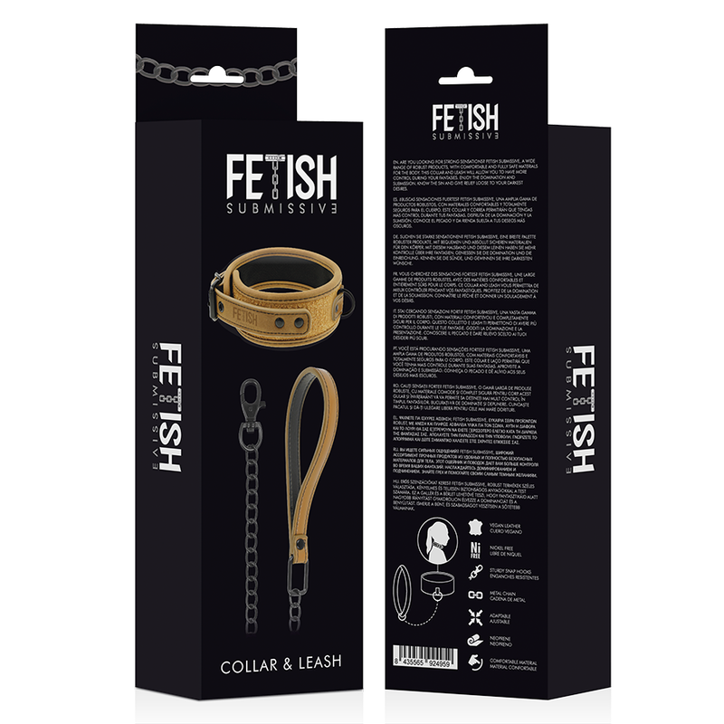 Fetish Submissive — Accessoire Neoprene Lined Necklace