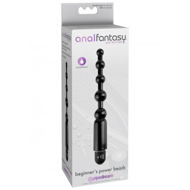 Pipedream — Chapelet anal vibrant Flexa-Pleaser Power Beads