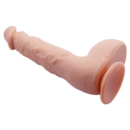 Gode réaliste à testicules Baile Jason 24 cm, couché, ventouse visible