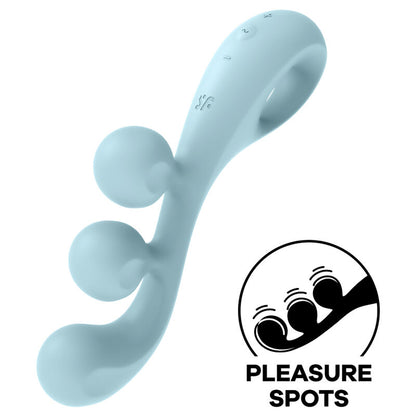 Satisfyer — Tri Ball 2: vibromasseur bleu