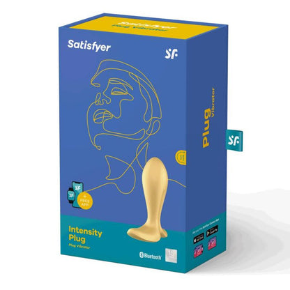 Satisfyer — Intensity Plug: Plug anal vibrant doré