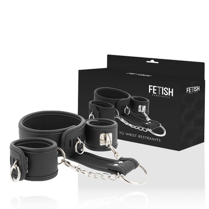 Fetish Submissive — Menottes Vegan Leather Necklace