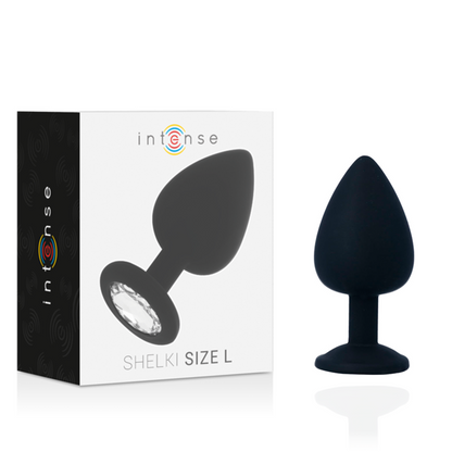 Intense — Plug anal Shelki, coloris noir