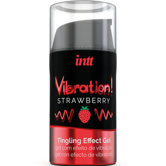 INTT Vibration gel 15 ml, strawberry — fraise