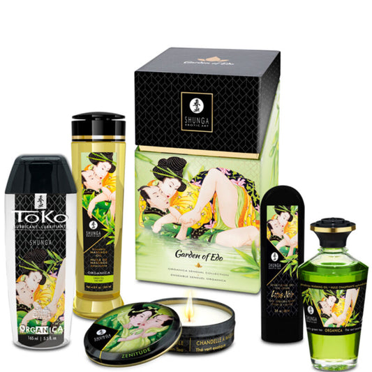 Shunga — Kit Edo Garden : coffret collection bio