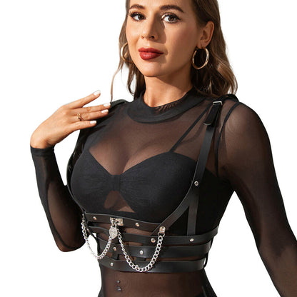 Subblime — Corset Harness Chaindetail, taille unique
