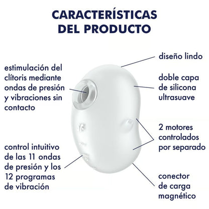 Satisfyer Cutie Ghost - Stimulateur Lay-On