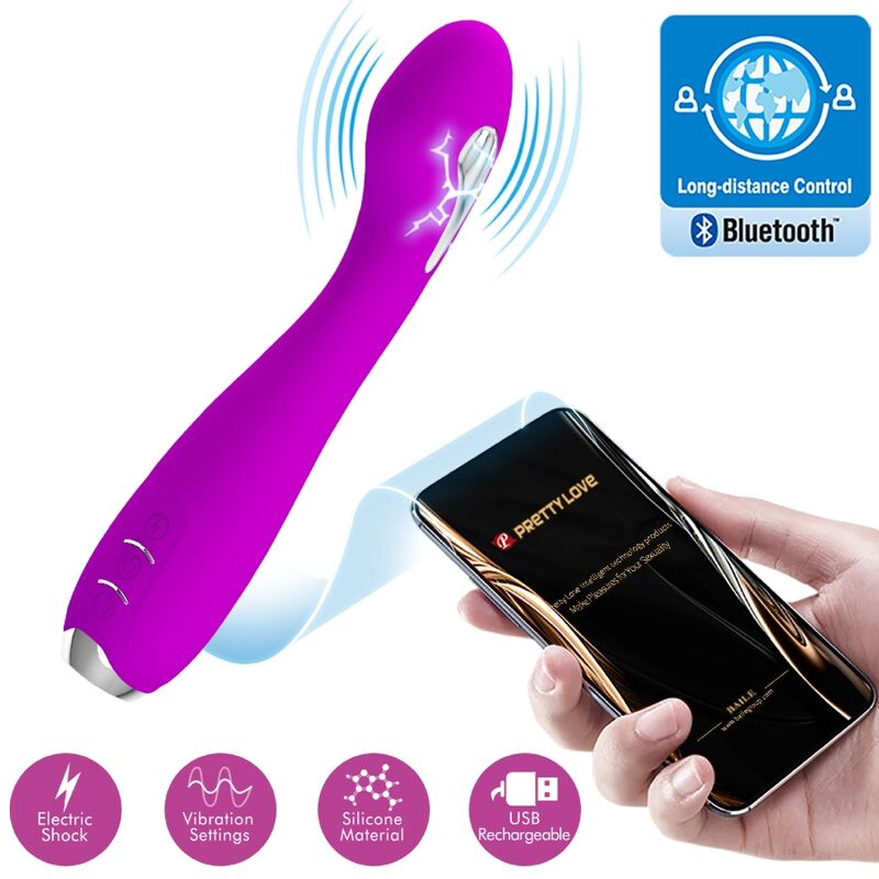Pretty Love — Hector : électrostimulation rechargeable, violet