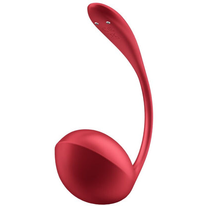 Satisfyer — Vibromasseur télécommandé Shiny Petal Point, coloris rouge