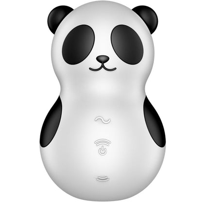 Satisfyer — Vibromasseur Pocket Panda Stimulator, coloris noir