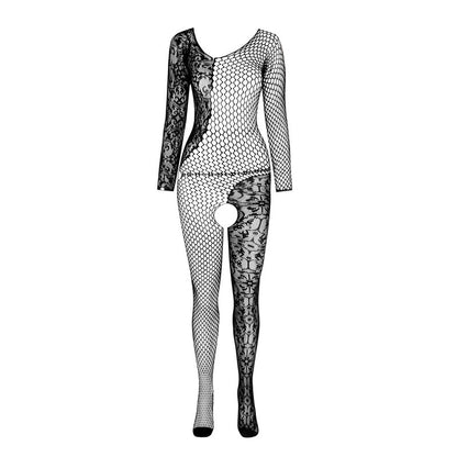 Passion — Combinaison résille Bs, coloris noir, taille unique