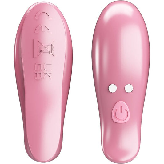 Pretty Love — Pinces à tétons vibrantes télécommandées Cailey, coloris rose