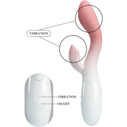 Pretty Love — Vibromasseur rabbit Brighty Clitoris Stimulator, coloris rose