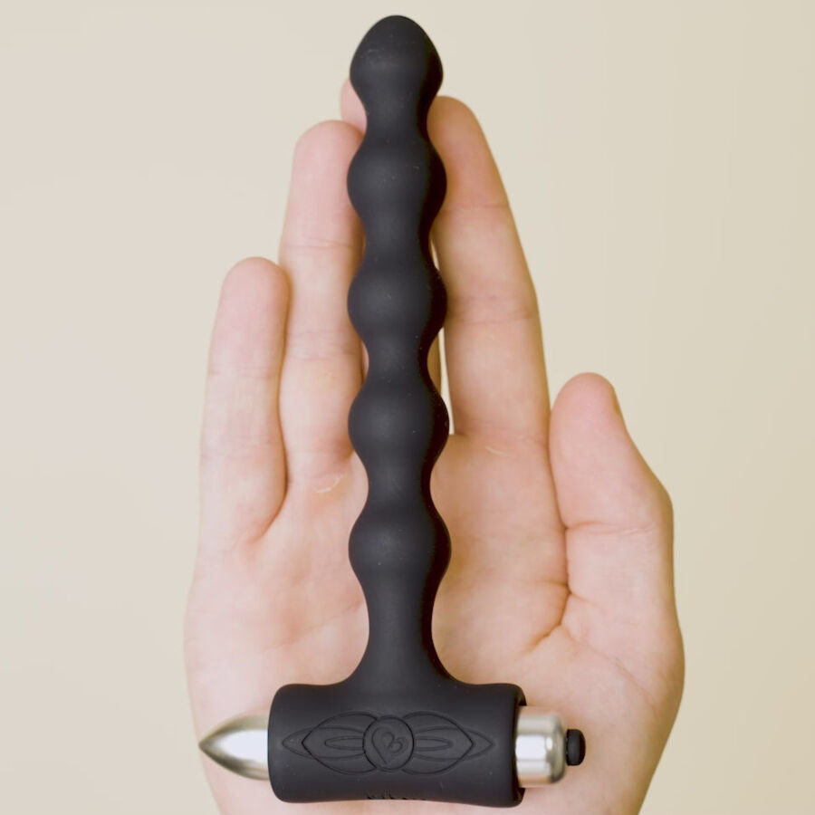 Rocks-Off — Petite Sensations Perles Anal Plug Vibrateur Noir