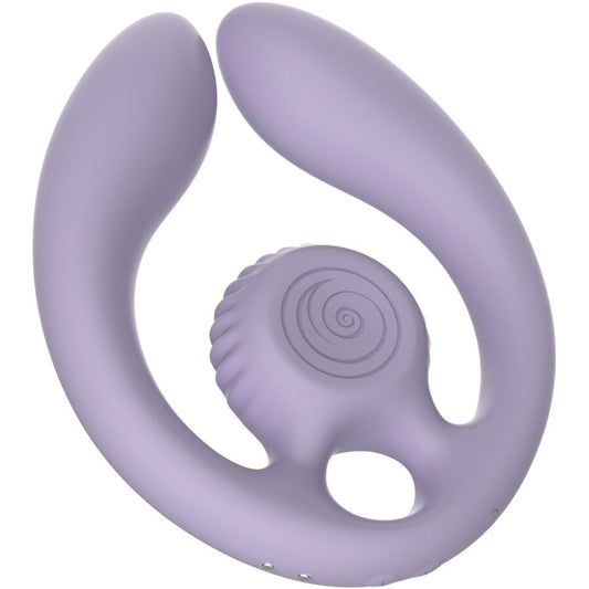 Snail Vibe — Gizi Duo Stimulateur pour Couples Télécommande Lilas