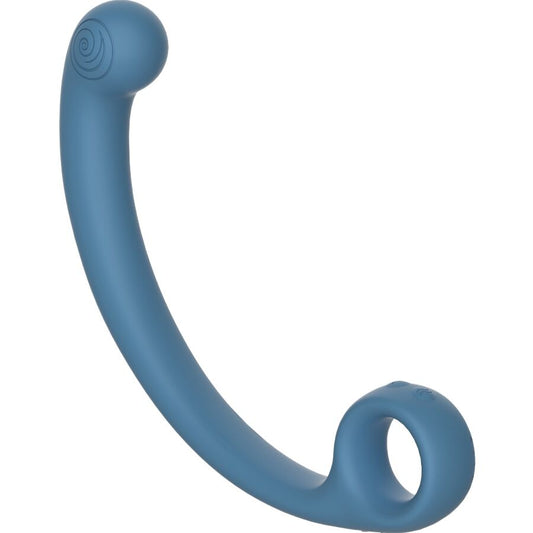 Snail Vibe — Axi : stimulateur courbé point G et prostate, bleu