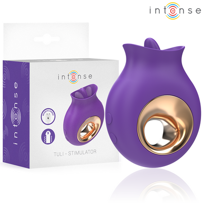 Intense — Vibromasseur Tuli Clitoris Stimulator, coloris violet