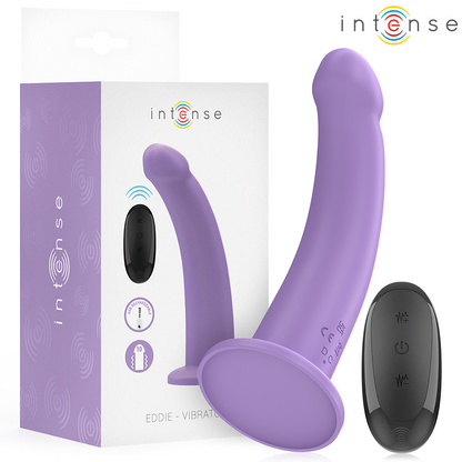 Intense — Vibromasseur télécommandé Eddie Vibrations 17.5 cm, coloris violet