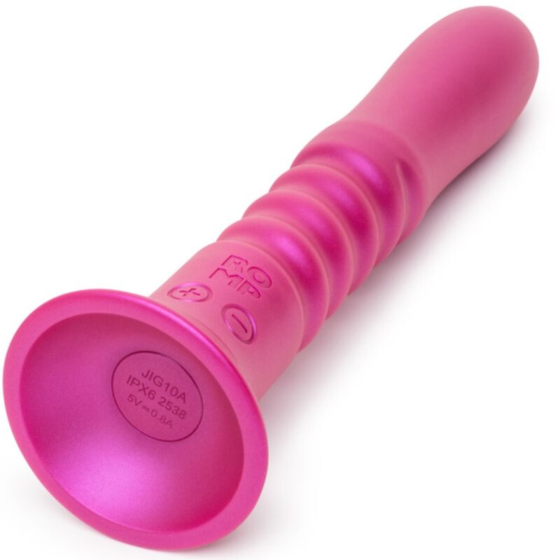 Romp — Jiggle : vibromasseur à ventouse rose