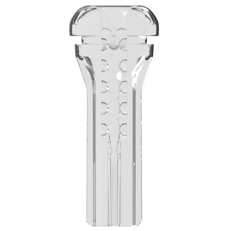 PDX — Masturbateur Viewtube Xxl Led 27,3 cm, coloris transparent
