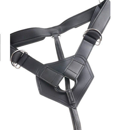 Harnais King Cock Strap-On seul, sangles réglables, modèle 17,8 cm