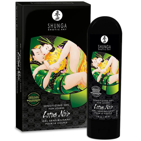 Shunga — Lotus Noir : crème sensibilisante 60 ml
